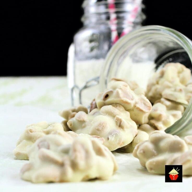White Chocolate Peanut Clusters Lovefoodies