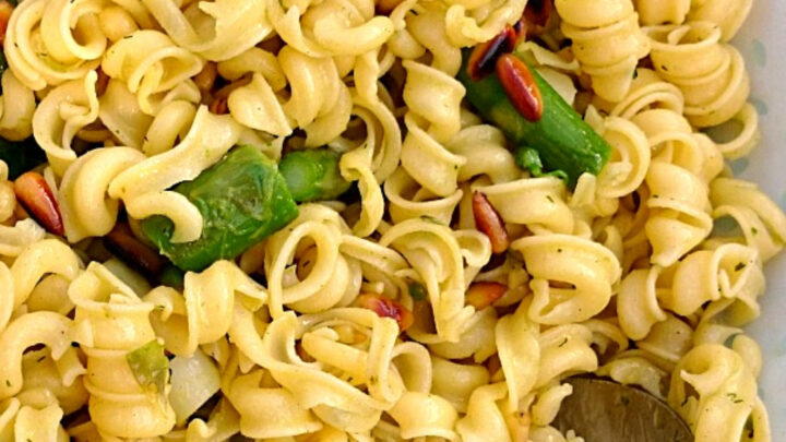 Bacon and Asparagus Pasta SaladH