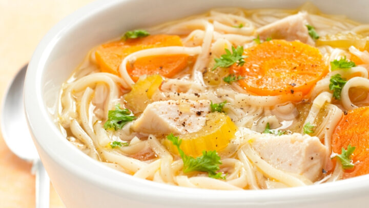Easy Chicken Noodle SoupH
