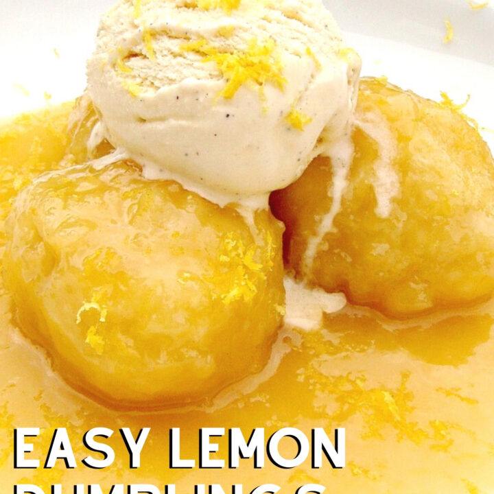 Easy Lemon Dumplings 7 Easy Lemon Dumplings