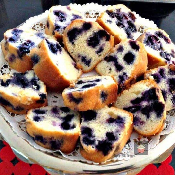 Nanny's Blueberry Bundt Cake Nanny's Blueberry Bundt Cake is a delicious soft cake bursting with blueberries. Easy to make and always a family favorite!