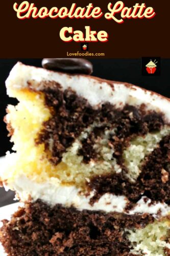 Chocolate Latte Cake. A soft and moist cake with the flavors of a latte coffee and a hit of chocolate for good measure! Nice and easy recipe too!
