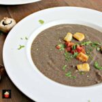 Creamy Mushroom Soup is a lovely easy recipe full of delicious flavors and using fresh ingredients. Delicious served with some warm crusty bread!