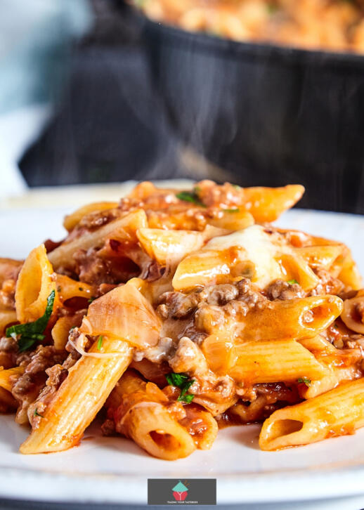 Easy American Hamburger Goulash Lovefoodies