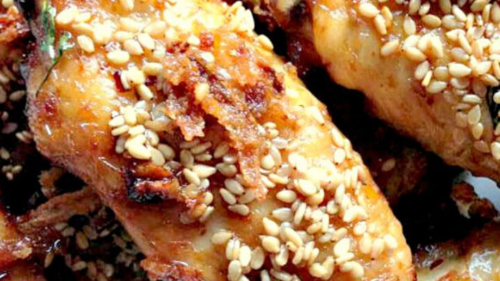 Spicy Brown Sugared Chicken WingsH