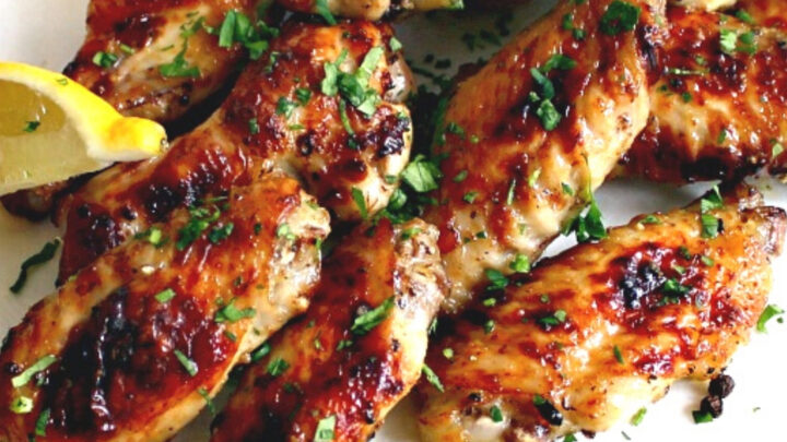 Zingy Lemon Butter Chicken WingsH