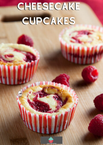 Cheesecake Cupcakes. Cheesecake Cupcakes, New York Style mini vanilla cheesecakes with a strawberry or raspberry swirl. Easy made from scratch recipe and ideal for parties