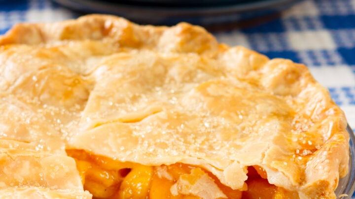 Homemade Peach PieH 1