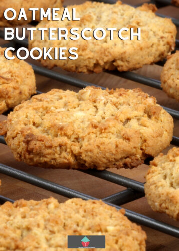 These Oatmeal Butterscotch Cookies are packed full of flavor and incredibly easy to make. Loaded with goodies such as butterscotch and cinnamon, they're always popular and great with a nice cold glass of milk.