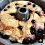 Fluffy Blueberry Bread and Butter Pudding A wonderful dessert, best served warm with a blob of ice cream, whipped cream, or both!