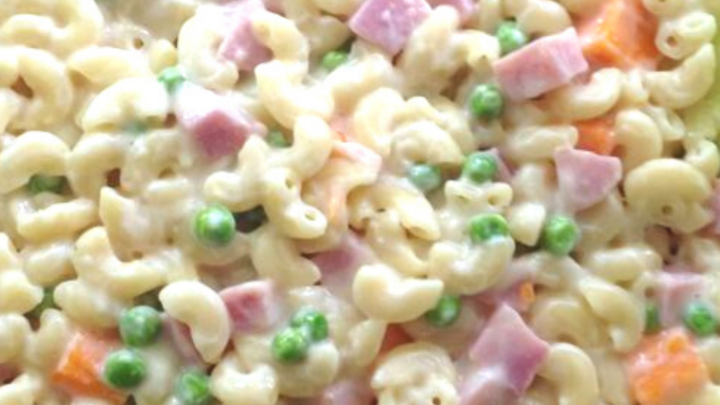 Tasty Macaroni Ham SaladH