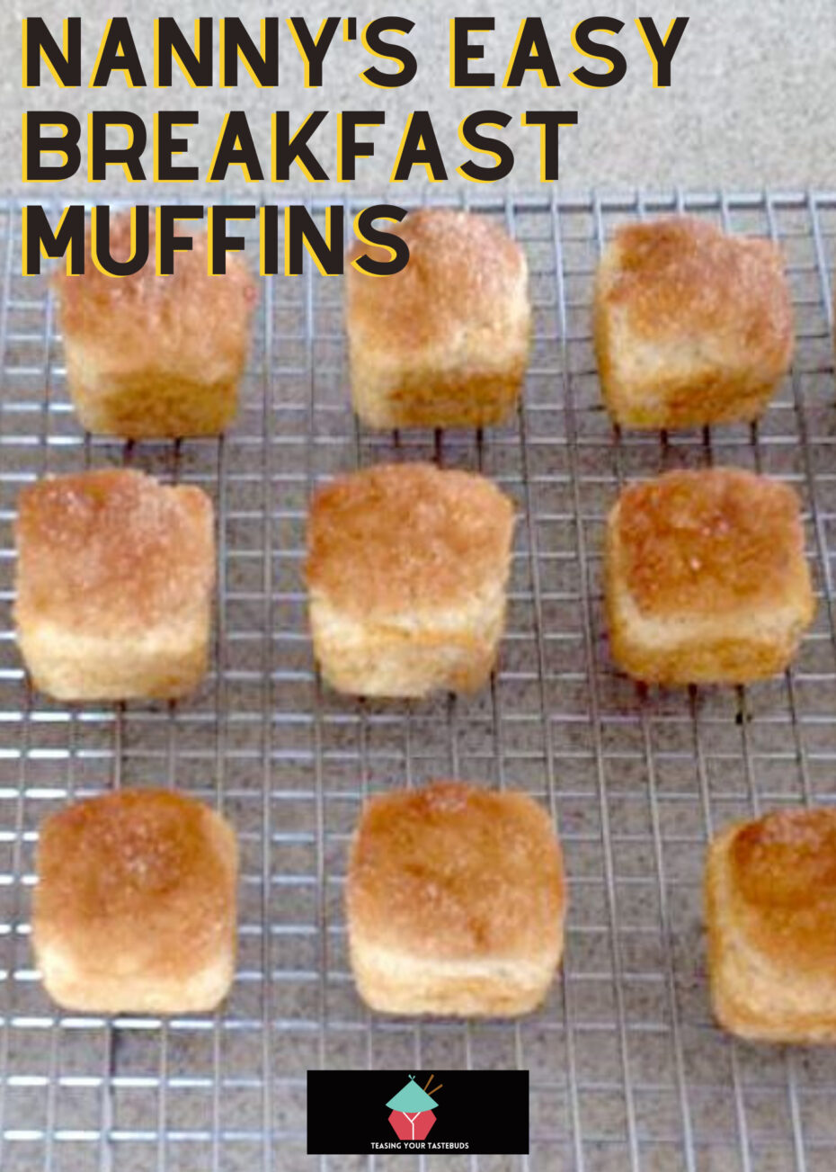 Easy Breakfast Muffins Nanny's Easy Breakfast Muffins are ideal for breakfast or brunch, soft fluffy muffins topped with delicious cinnamon and sugar butter. Perfect with a cup of coffee!