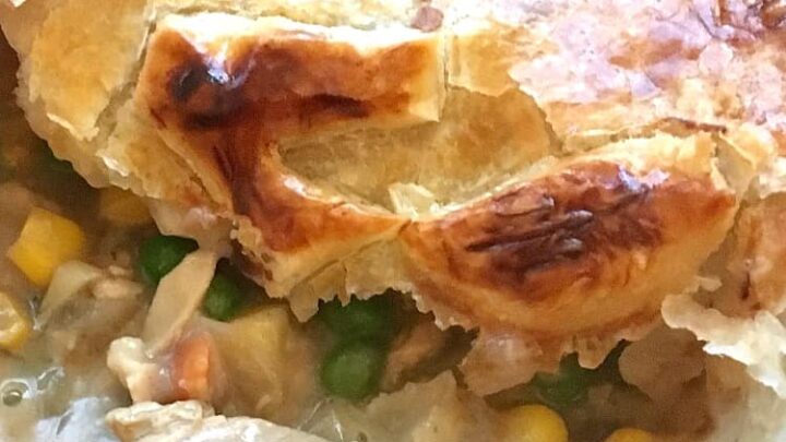 Left Over Roast Chicken Pot Pie10