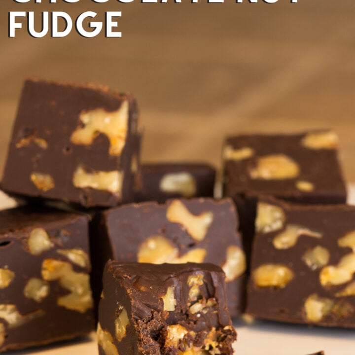 Chocolate Nut Fudge Nanny's Chocolate Nut Fudge. A tried and true family recipe and great for gifts! Use a cookie cutter to make pretty shapes too!