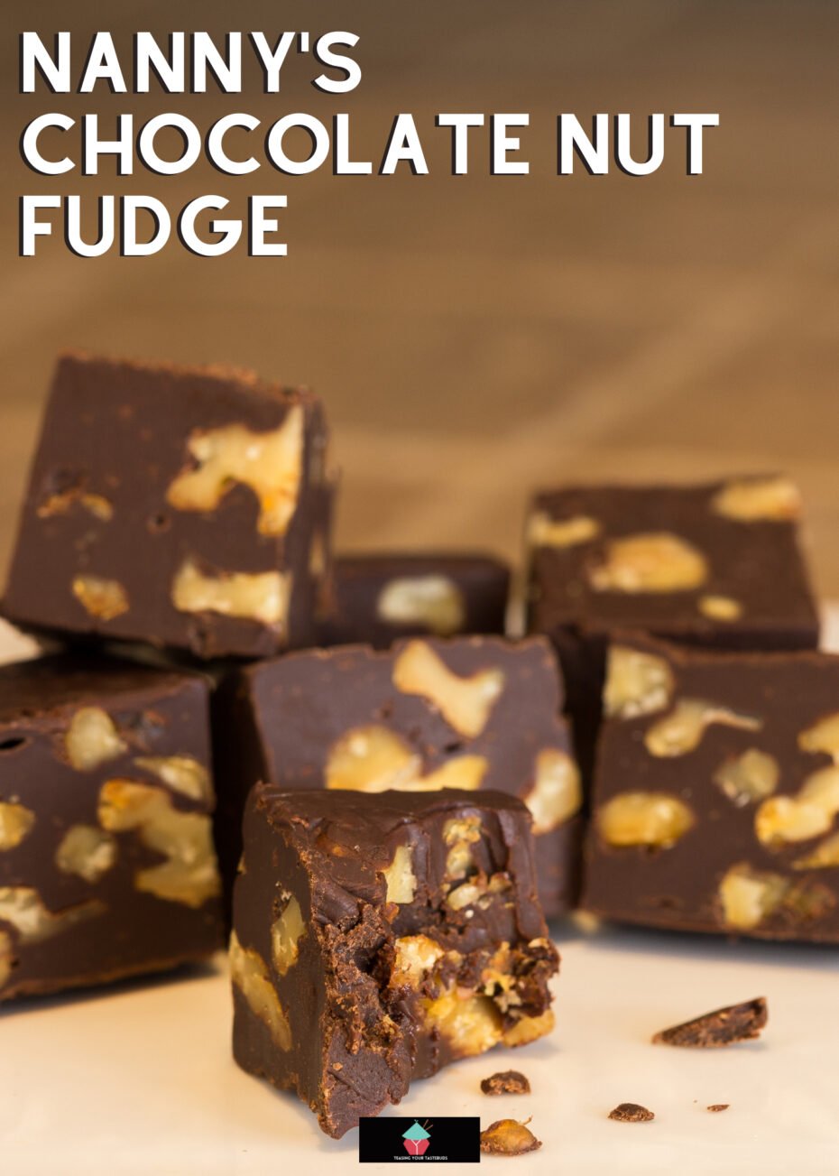 Chocolate Nut Fudge Nanny's Chocolate Nut Fudge. A tried and true family recipe and great for gifts! Use a cookie cutter to make pretty shapes too!