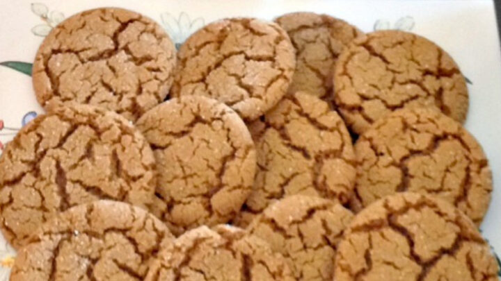 Easy molasses cookiesH