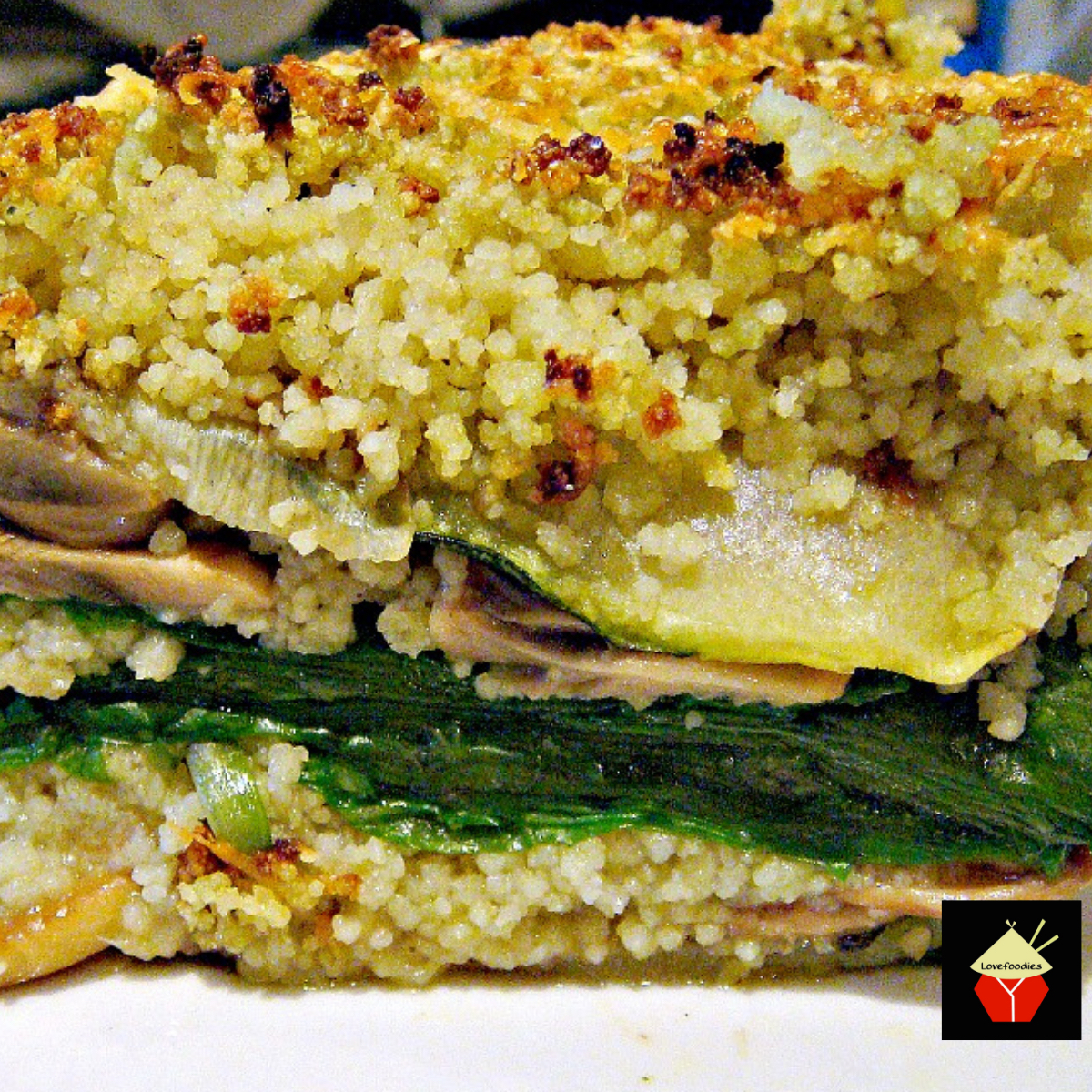 Layered Vegetable Bake | Lovefoodies