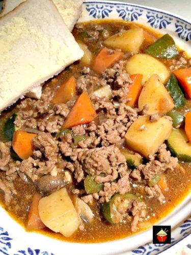 Poor Man's Stew, A quick and easy dinner recipe made from scratch and full of great flavor