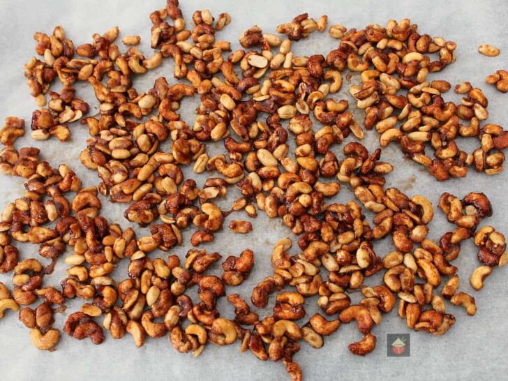 Honey Roasted Nuts, allow nuts to cool Honey Roasted Nuts, allow nuts to cool
