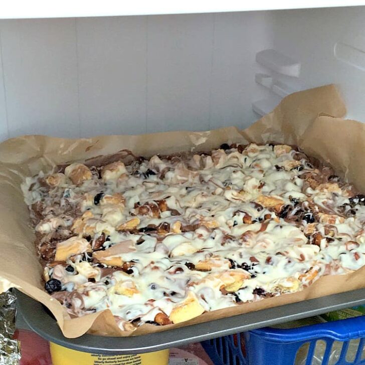 Irish Cream Chocolate Bark, refrigerating Irish Cream Chocolate Bark, refrigerating