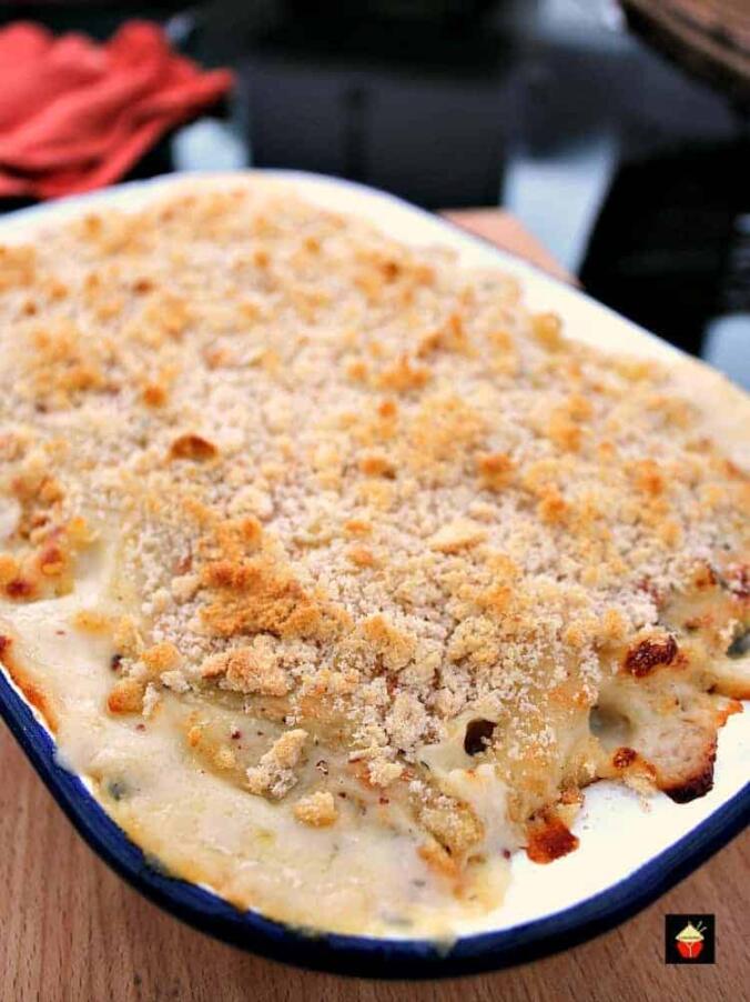 Cajun Crabmeat Au Gratin Lovefoodies