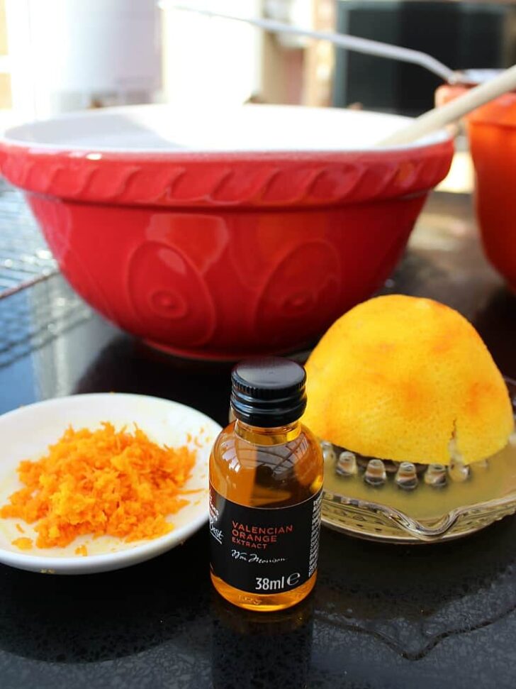 Orange ingredients for Orange Brioche Bread Orange ingredients for Orange Brioche Bread