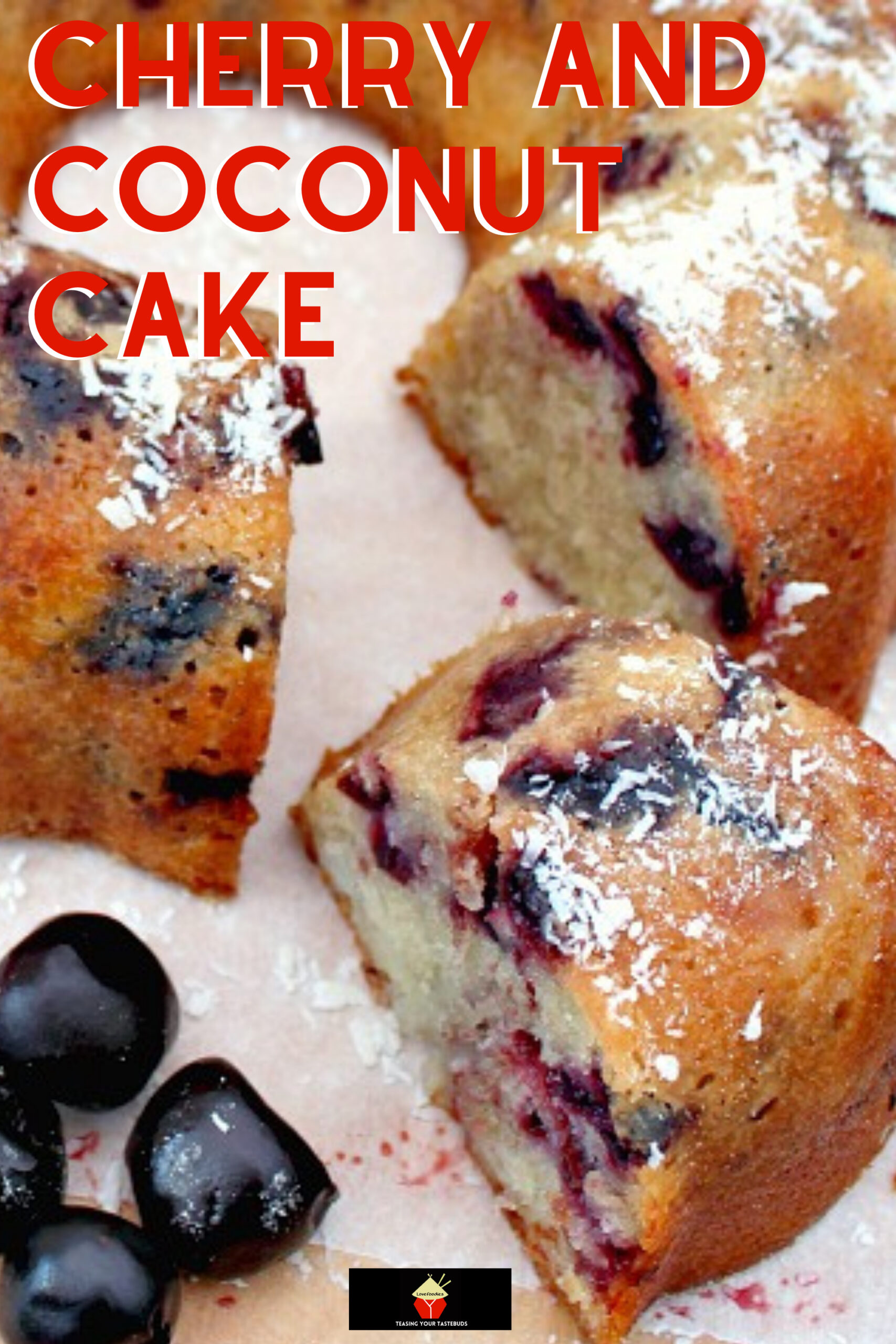 Cherry And Coconut Cake Lovefoodies
