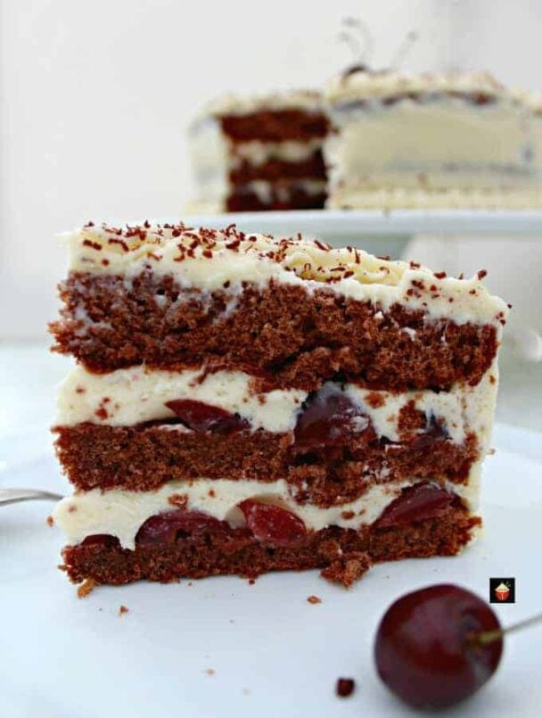 Authentic German Black Forest Cake, Schwarzwalder Kirschtorte Lovefoodies