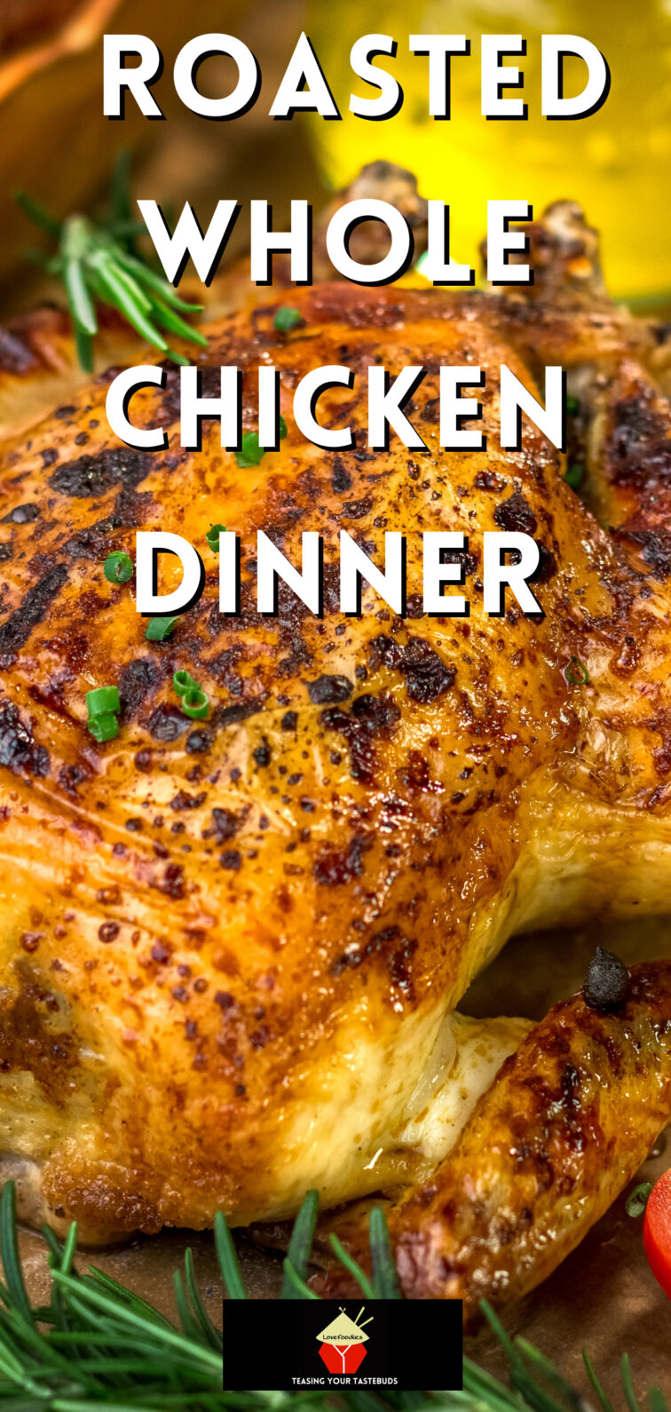 Sunday Roast Chicken Dinner Lovefoodies