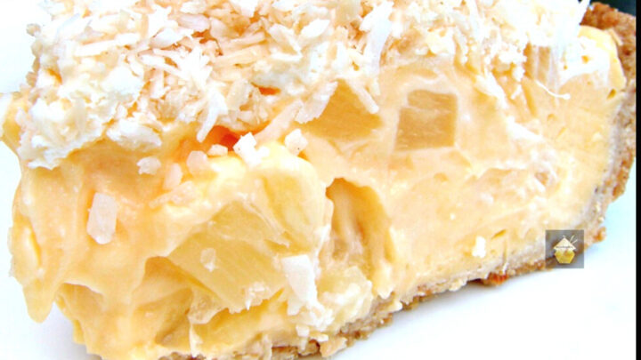 Tropical Coconut PieH