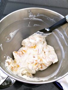 Easy Peach Cheesecake With Raspberry Swirl