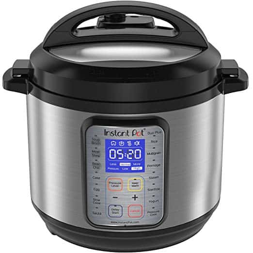 Instant Pot DUO Plus 60, 6 Qt 9-in-1 Multi- Use Programmable Pressure Cooker, Slow Cooker, Rice Cooker, Yogurt Maker, Egg Cooker, Sauté, Steamer, Warmer, and Sterilizer