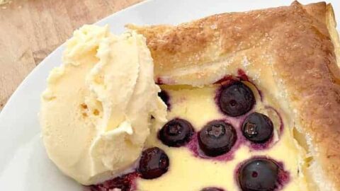 Easy Blueberry Danish Pastries8