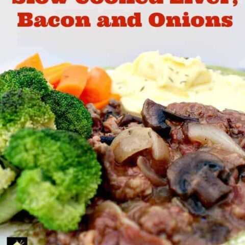 Old Fashioned Slow Cooked Liver, Bacon and Onions Old Fashioned Slow Cooked Liver, Bacon and Onions. Meltingly soft, tender pieces of liver cooked in a delicious onion gravy with the bonus of bacon thrown in too! Options to use stove top, slow cooker or oven. You choose!