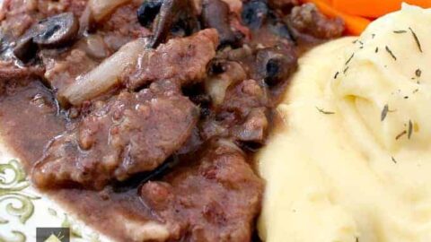 Old Fashioned Slow Cooked Liver Bacon and Onions 16