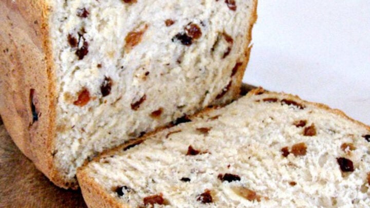 Cinnamon Raisin Bread. A nice easy bread to make, using your bread maker or oven. Delicious toasted and served warm with some butter.