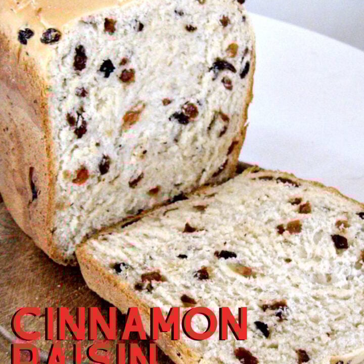 Cinnamon Raisin Bread Cinnamon Raisin Bread. A nice easy bread to make, using your bread maker or oven. Delicious toasted and served warm with some butter.
