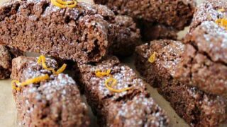 Double Chocolate and Orange Biscotti