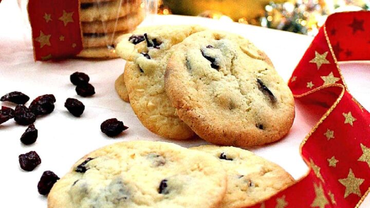 Cranberry and White Chocolate CookiesF