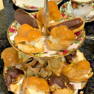 Cream Filled Chocolate Eclairs. Easy to make and always great anytime!