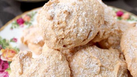 Fluffy Amaretti Style Almond Cookies13