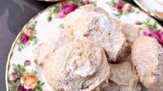 Fluffy Amaretti Style Lemon Almond Cookies