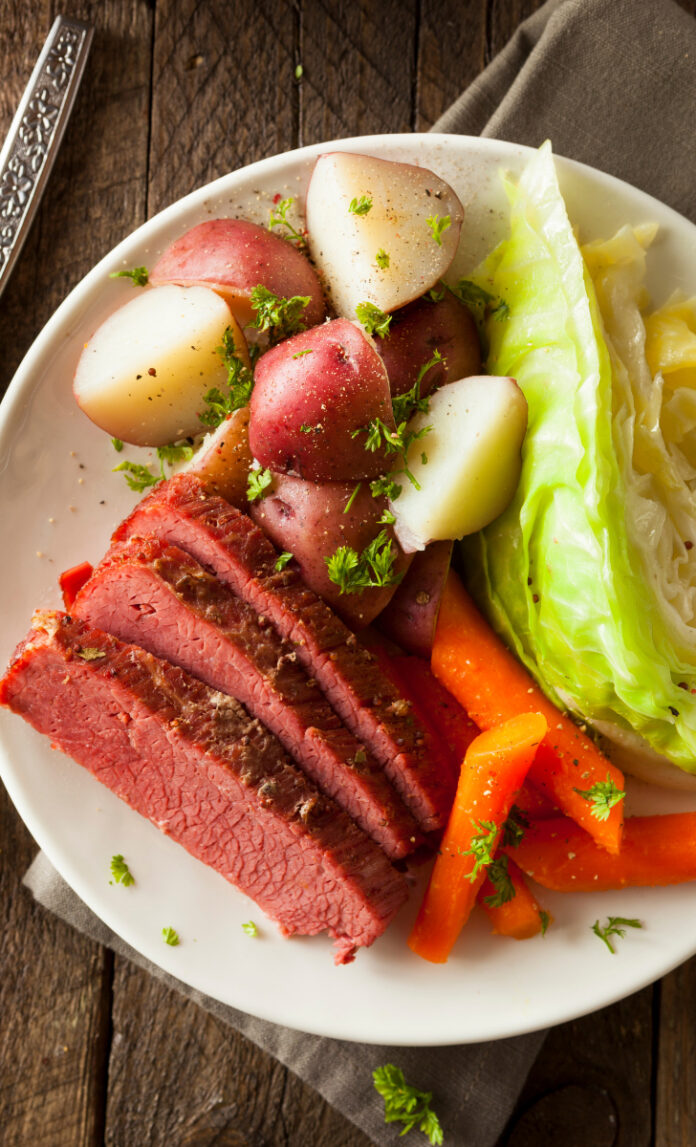 Delicious Corned Beef Dinner Lovefoodies