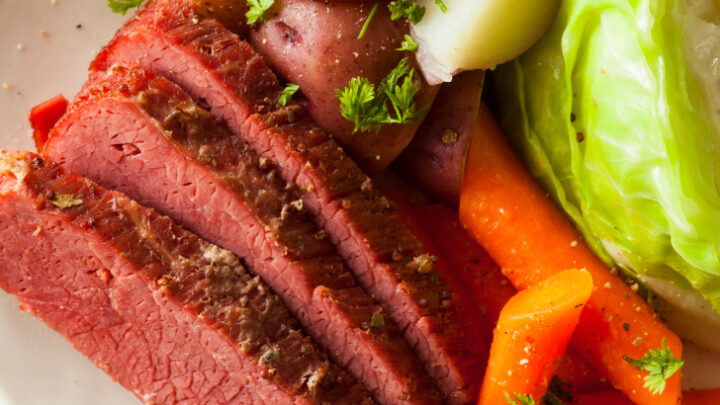 Delicious Corned Beef DinnerH