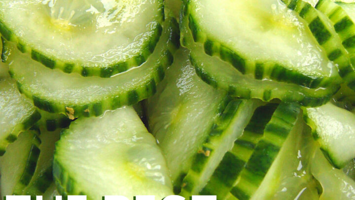 The Best Easy Cucumber SaladH