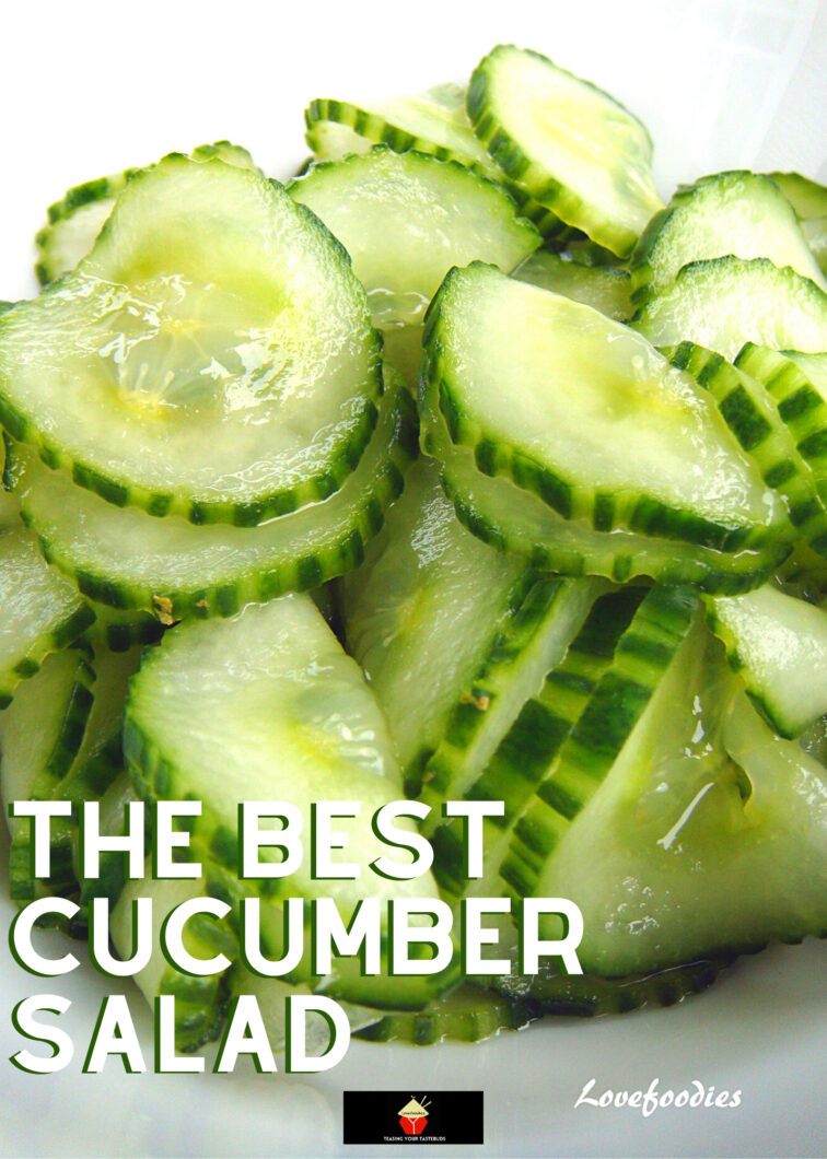 The Best Easy Cucumber Salad Lovefoodies