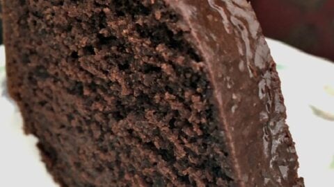 Nanny's Chocolate Fudge Brownie Cake is a keeper recipe! Easy to make and perfect for chocolate lover's.This is also freezer friendly if you wanted to make into portions or make ahead for a party!