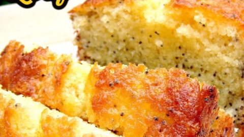 Lemon and Poppy Seed Loaf. This is truly a delightful cake. The flavors are gentle, the cake is soft and moist and of course looks so pretty with the addition of poppy seeds sprinkled throughout the cake