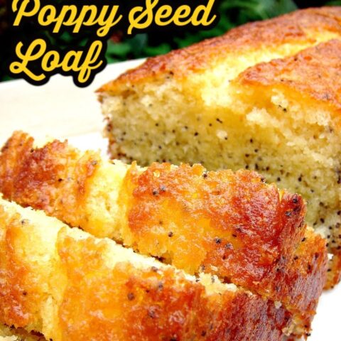 Lemon and Poppy Seed Loaf Lemon and Poppy Seed Loaf. This is truly a delightful cake. The flavors are gentle, the cake is soft and moist and of course looks so pretty with the addition of poppy seeds sprinkled throughout the cake