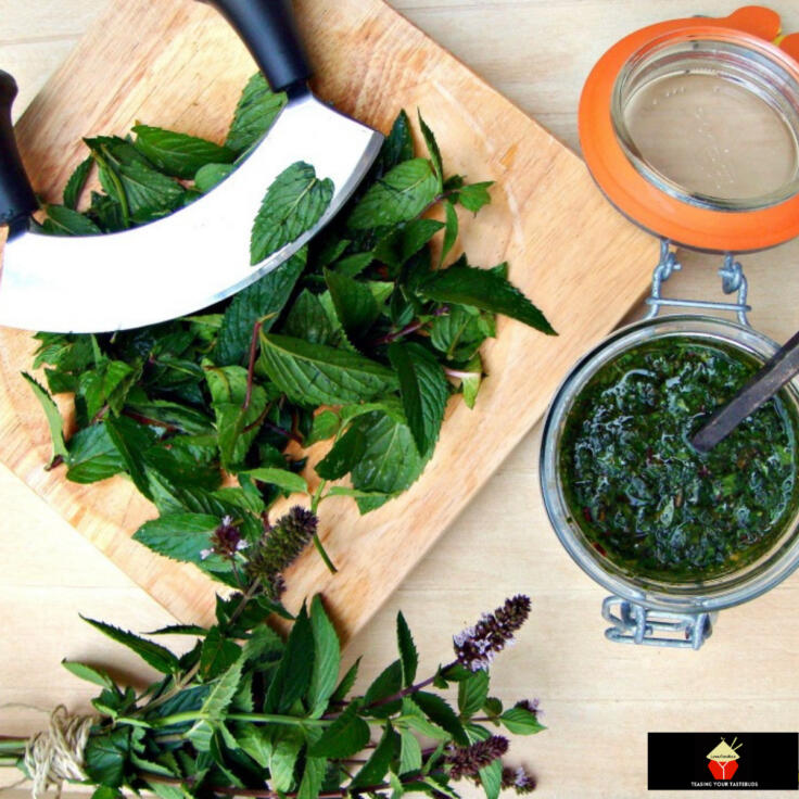 How To Make Easy Mint Sauce Lovefoodies